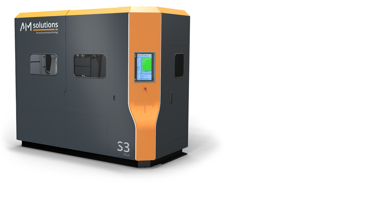 S3 Duo - AM Solutions – 3D post processing technology
